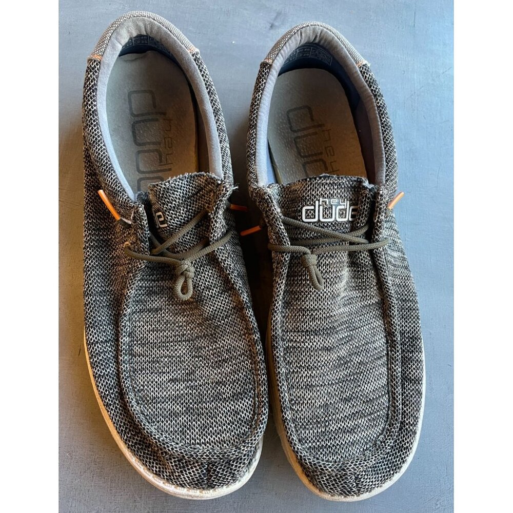 Hey Dude Men's Wally Sox Kambaba - Size 13 - Lightly Used Casual Loafers
